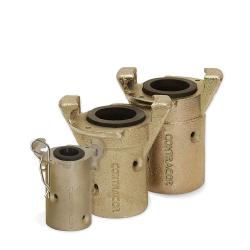 Slangekobling CQT - formbart støpejern - for slange Ø 25 x 39 eller 32 x 48 mm