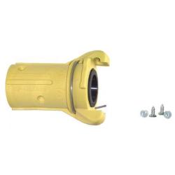 Sandblastkobling - nylon - til slange Ø 19 x 33 mm\n