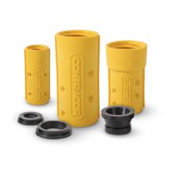 BlastLock Nylon Nozzle Holder &ndash; for blasting hoses with a diameter of 13x27 to 32x48 mm &ndash; UNC coarse thread, suitable for all Contracor blasting nozzles &ndash; price per piece