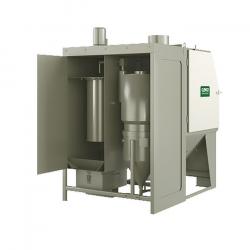 Compacte straalkast Punlsar III - Binnenafmetingen 905 x 875 x 835 mm - Compleet uitgerust