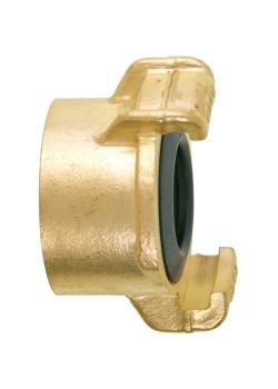 GEKA® plus gjengestykke - med innvendig gjenge - G 1/4 til G 1 1/2 - messing - trykk maks 40 bar - pris pr