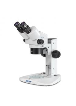 Microscope - stereo-zoom - med integrert LED ring belysning