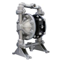ARO Pro-Serie 1/2" - Doppelmembranpumpe Metall - Typ PD05P-ASS-SGG - F&ouml;rderdruck max. 6,9 bar - Medienber&uuml;hrte Geh&auml;useteile Edelstahl - F&ouml;rdermenge max. 49,2 l/min
