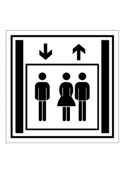 Deurmarkering "Lift" - 50 mm tot 400 mm
