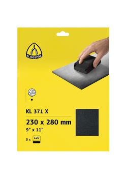 KL 371 X vel - korrel 40 tot 240 - zelfbedieningsverpakking in houder - VE 25 stuks - prijs per VE