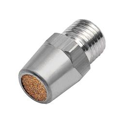 Dempers - Aluminium - Dempers met sintereinsatz - voor alle aluminium blaaspistolen - aansluiting M12x1,25