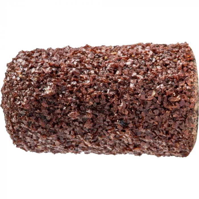Caperuza de lija PFERD POLICAP - corindón A - forma cilíndrica ZYA - diámetro 5 mm - tamaño de grano 80 a 280 - PU 50 unidades - precio por PU