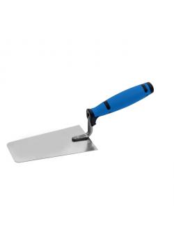 Metselspaan - met afgeronde hoeken - met G-hals - lengte 180 mm