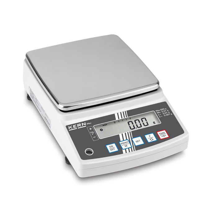 Weegschaal - max. weegbereik 620 tot 12000 g - met stemvorkweegsysteem