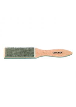 Vijlborstel - met borstelbeslag -  borstelbreedte 110 x 40 mm