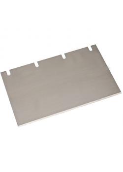 Blad - för Bully-avskalare - för mjuka ytor - mått (L x B) 210 x 130 mm - pris per styck