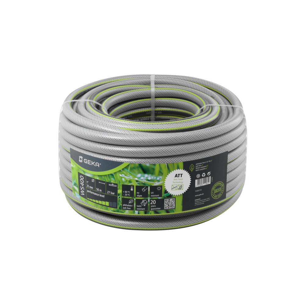 GEKA® plus - vannslange WS400 - slangestørrelse 1/2" til 1" - nominell bredde 13 til 25 mm - lengde 25 til 50 m - pris per rull