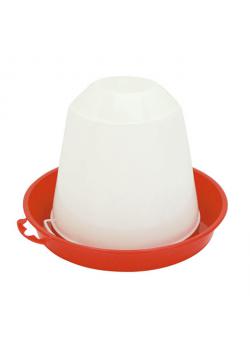 Bebedero de plástico - para pollitos y gallinas - de 1,5 a 10,0 litros