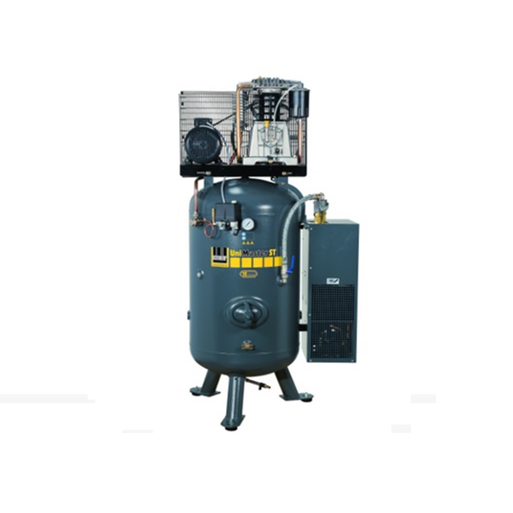 Schneider UNM STS - Compresor de pistón - vertical - 10 a 15 bar - con secador frigorífico