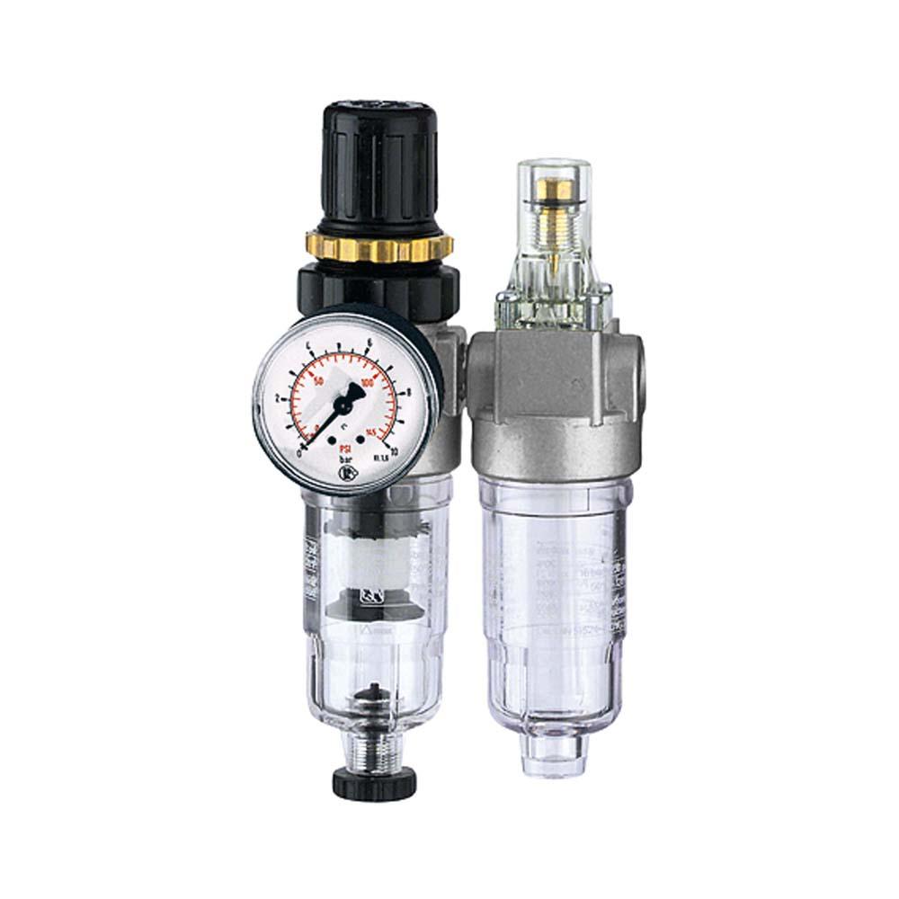 Serviceenhet - mini - 2-delad - G 1/8" till G 1/4" - 350 l/min