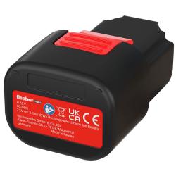 Lithium-Ionen-Akku FGC 100-B 7,2V 2,5Ah - für Setzgerät FGC 100 - > 8.000 Befestigungen pro Ladung - Laufzeit mind. 2.5 Ah