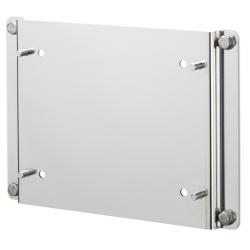 Wand- en plafondconsole KWH - roestvrij staal - voor ST14 tot ST60/10/3 - optioneel met tegenplaat