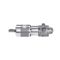 Trykkluftmotor NL22-NCW-2-PM62.14 - oljefri versjon - med planetgir - hastighetsområde 73 til 291 rpm