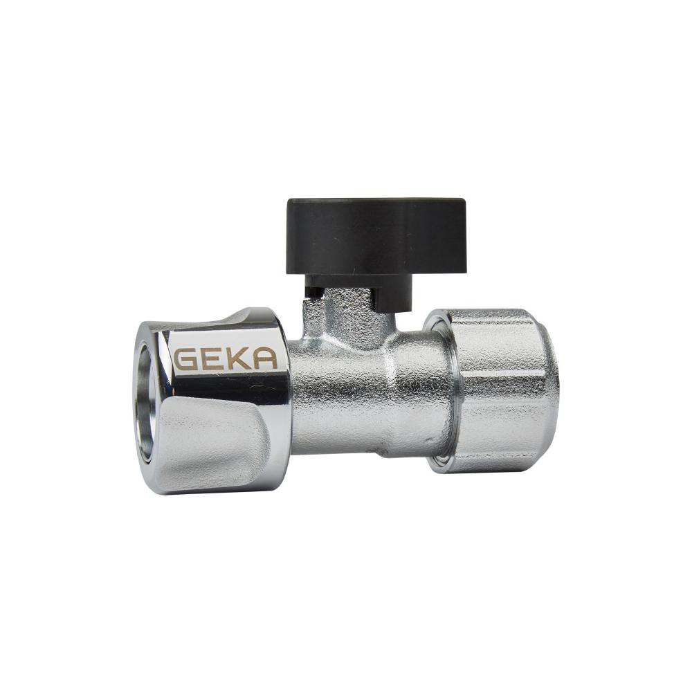 GEKA® plus - slangestykke - plug-in system - forkrommet messing - slangestørrelse 1/2" - pakke med 1 stk - pris pr stk.