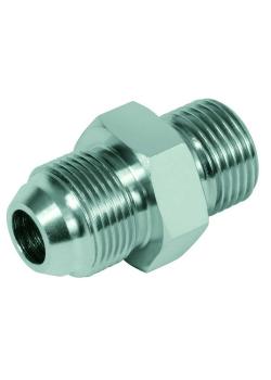 Adapter prosty - stal chromowana - BSP-AG G 1/4" na G 1" na JIS-AG G 1/4" na G 1"