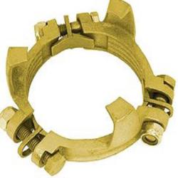 Schlauchklemmen - 3-teilig - mit Sicherungsklauen - Schlauch-Ø 150 mm - Spannbereich-Ø 170 bis 190 mm - Preis per Stück