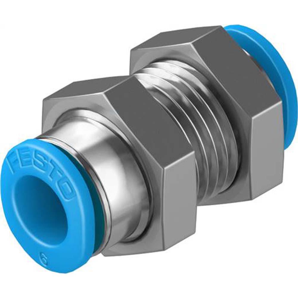 FESTO - QSMS - conector pasamuros - tamaño mini - diámetro nominal 1,7 a 3,7 mm - PU 10 unidades - precio por PU