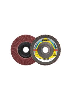Slipemoppskive for stål SMT 674 SUPRA CEVOLUTION - Ø 125 mm - boring 22,23 mm - korn 40 til 80 - buet eller rett - 10 stk per enhet - pris per enhet