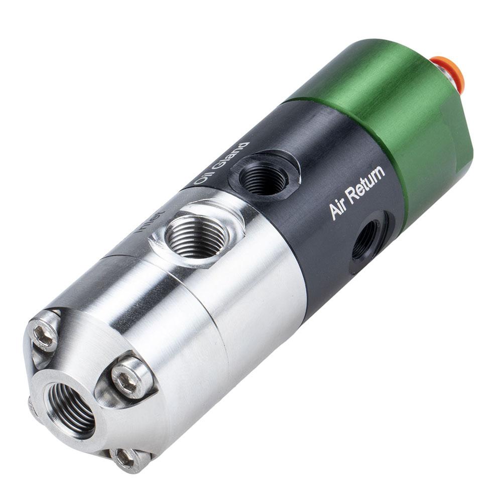 Vanne haute pression DV-5370 - aluminium ou acier inoxydable - pour produits très visqueux jusqu'à 3000000 mPas - pression produit jusqu'à 170 bar - 3900 ml/min