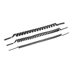 Polyurethaan spiraalslang TCU - Binnen-Ø 2,5 tot 5 mm - Buiten-Ø 4 tot 8 mm - 1 tot 3 slangen - max. 0,8 Mpa - max. werklengte 1 tot 2 m - VE 5 stuks - prijs per stuk