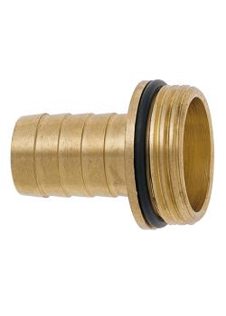 Racores GEKA® plus 1/3 - latón - con collarín y junta tórica NBR - rosca macho G 1/2 a G 1 1/2 pulgadas - precio por unidad