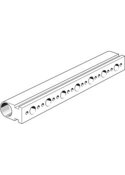 FESTO - Regleta de conectores P - Aluminio anodizado - 1/4 pulgada - (30285) - Precio por unidad