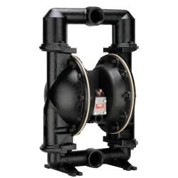Serie ARO Pro 2 pulgadas - Bomba de membrana neum&aacute;tica de metal - Tipo 66627C-9C9-C - Piezas de la carcasa en contacto con el fluido de fundici&oacute;n gris - Presi&oacute;n de impulsi&oacute;n 8,3 bar - Caudal m&aacute;x. 651 l/min