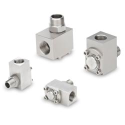 Junta giratoria angular WDTH/VA - acero inoxidable V4A - 3/8" a 1" - DN 10 a 24 mm - máx. 200 a 400 bar