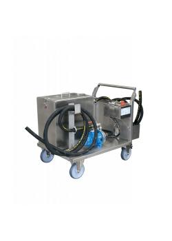 RWR-80 L Intercambiador de tubos y calor - sistema de limpieza móvil - acero inoxidable