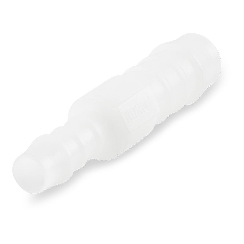 Racor reductor recto GRS - POM - Conexión 1 4 a 12 mm - Conexión 2 3 a 10 mm - PU 100 unidades - Precio por unidad
