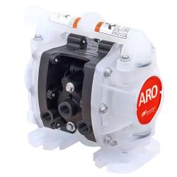 Bomba de aire comprimido de doble membrana ARO EXP 1/4" - Cuerpo de polipropileno - 20,0 l/min - 8,6 bar
