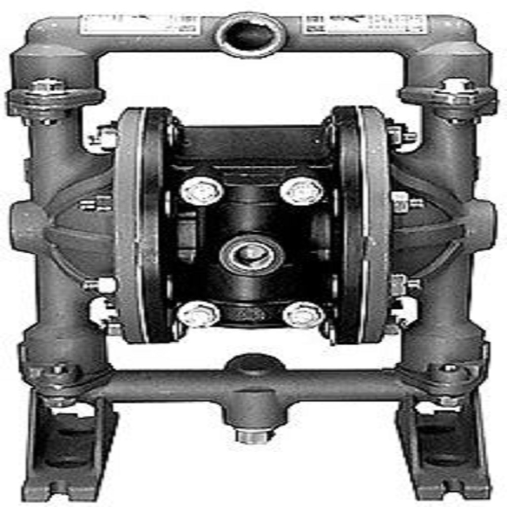 Bomba de membrana de aire comprimido Aro - Carcasa de acero inoxidable - Caudal 49,2 l/min - Presión 6,9 bar