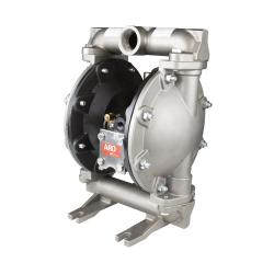 Bomba de membrana neum&aacute;tica Aro - Serie Pro de 1" - Carcasa de acero inoxidable - 133 l/min - 8,3 bar