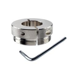 Vatschroefverbinding R 2" - vernikkeld messing - met vergrendeling - voor handpomp JP-05 - Prijs per stuk