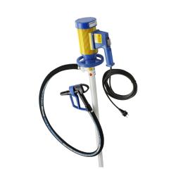 Trommelpumpesett JP-280 PVDF - 230 V - maks. 112 l/min - Hastelloy drivaksel - nedsenkingsr&oslash;rlengde - 1000 eller 1200 mm - pris per enhet