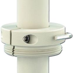 Atornilladura de barril - PP - rosca exterior fina de acero - para tubo Ø 32 mm