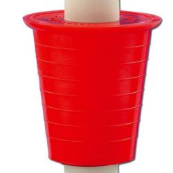 Fad-stoppe PVC - todelte - Ø 40-70 mm