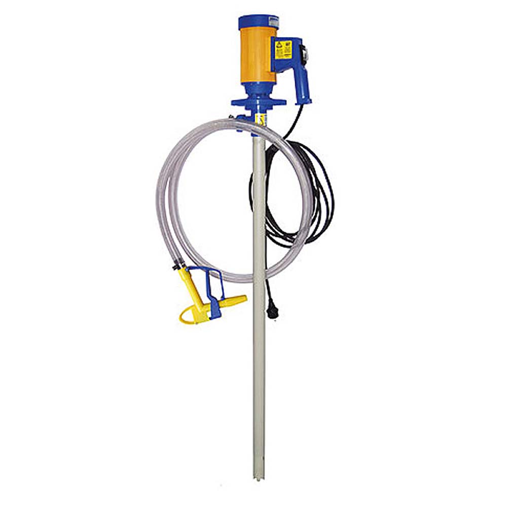 Vatpompset JP-180 PP (HC) 1000 - 115 en 230 V - max. 93 l/min - Hastelloy-aandrijfas - pompsysteem 1000 mm