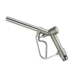 Manuelle Zapfpistole - Edelstahl - 3/4" bis 1" - Dichtung PTFE - Drehkupplung - max. Durchfluss 80 l/min. - max. Druck 4 bar - Preis per St&uuml;ck