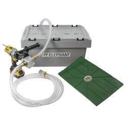 Kit d'aspiration ELEPHANT - avec tapis d'aspiration plat - pompe &agrave; impulseur sans entra&icirc;nement - d&eacute;bit 60 l/min - 4 bar