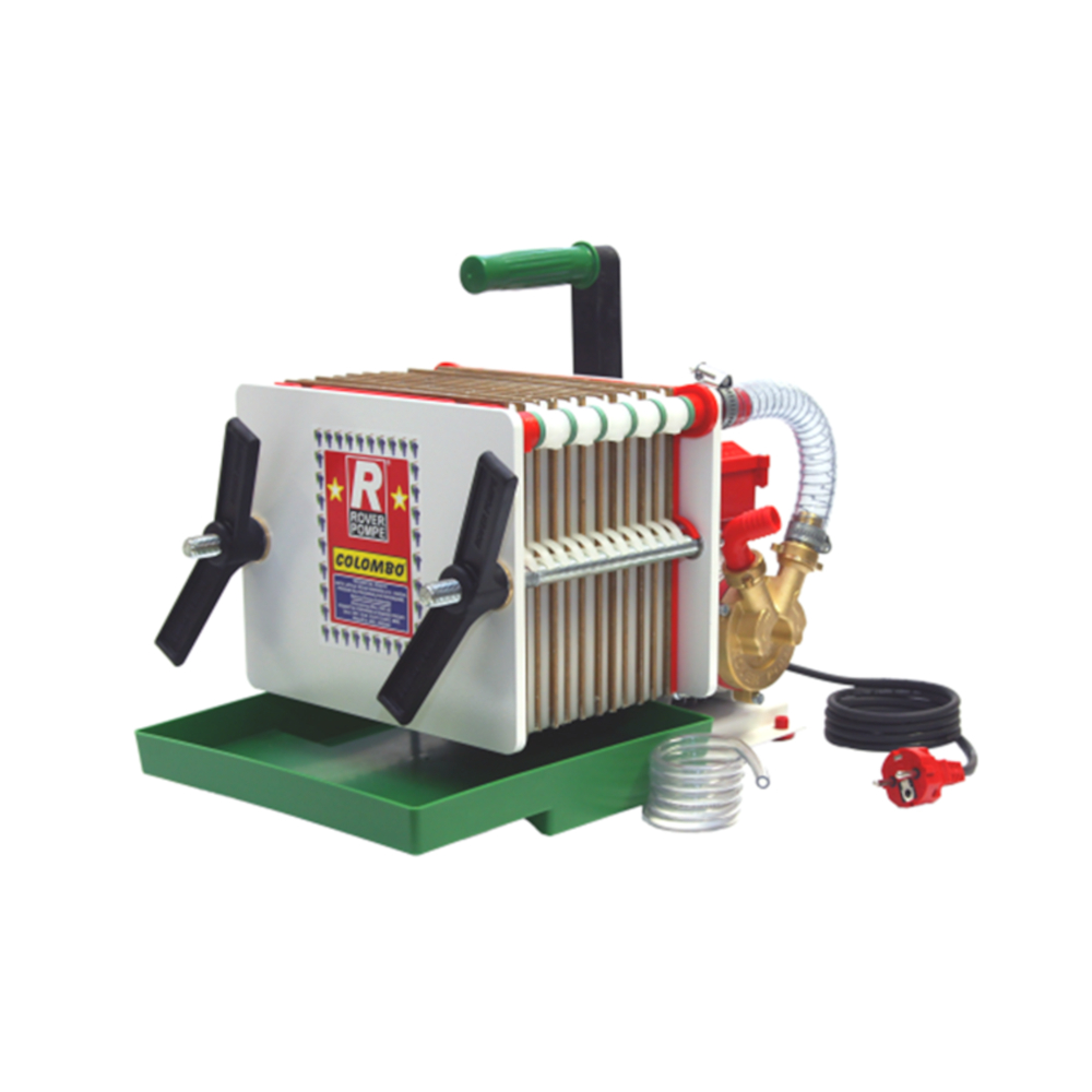 Pompe centrifuge COLOMBO Classic avec filtre &agrave; vin - 230 V - max. 800 l/h - 0,5 PS - bronze
