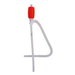 Pompe manuelle pour siphon - longueur 530 mm - en plastique PE r&eacute;sistant &agrave; la corrosion - prix par pi&egrave;ce