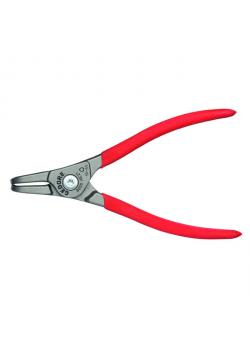 Alicates de montaje - para anillos de retención exteriores - acodados 90° - puntas dentadas