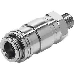 FESTO - Kytkinmuhvi KD2-M5-A - Messinki - Käyttöpaine -0,95 - 12 bar - CRC 1 - Ulkokierre M5 - Hinta per kappale