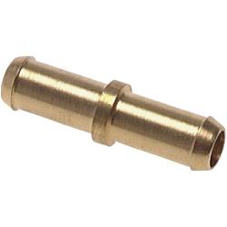 Rechte steekverbinding - 4 mm/4 mm binnen - messing